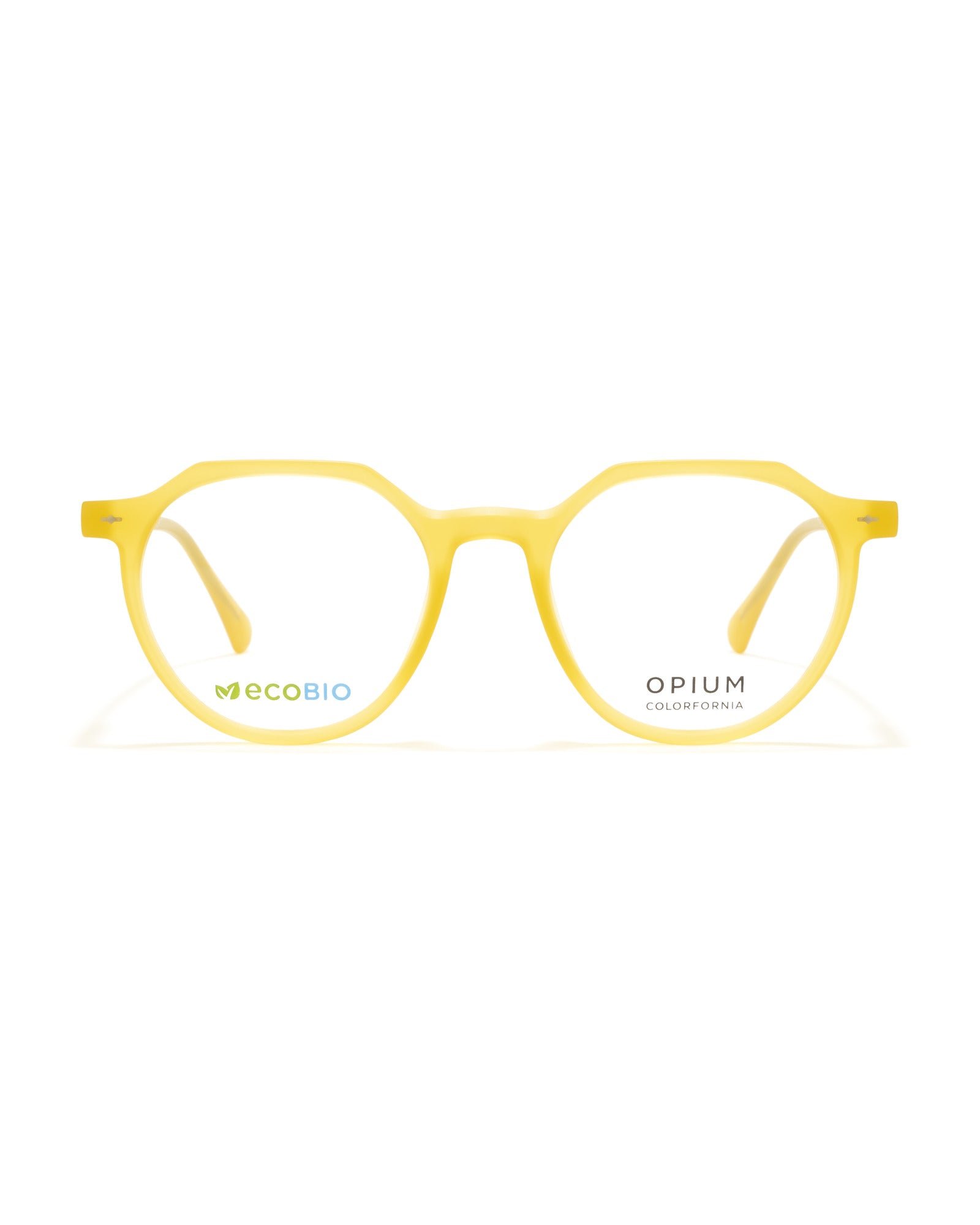 Yellow Sparkle Unisex Oval Opticals SKU: OP-2572-C13-49